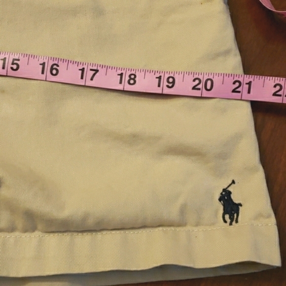 RALPH Lauren Black Label Sport Tan Khaki Bermudas - Picture 8 of 8